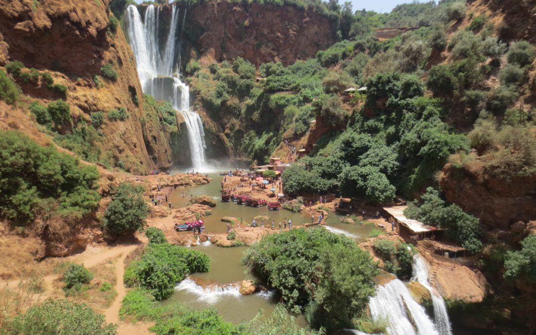 TRIP FROM MARRAKESH TO OUZOUD WATERFALLS